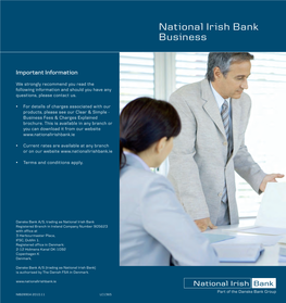 National Irish Bank Business