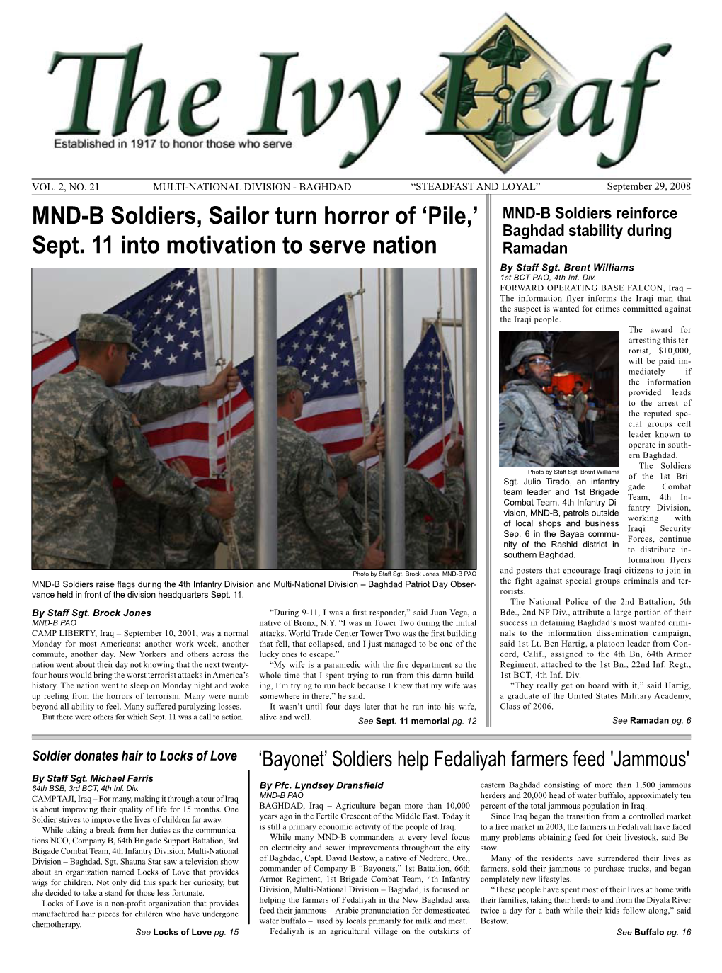 MND-B Soldiers, Sailor Turn Horror of 'Pile,'