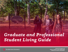Graduate and Professional Student Living Guide