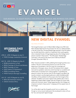 New Digital Evangel