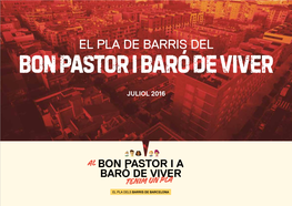 EL PLA DE BARRIS DEL Bon Pastor I Baró De Viver