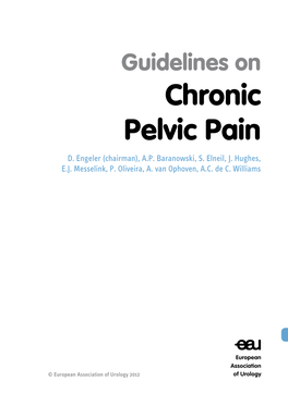 Guidelines on Chronic Pelvic Pain D