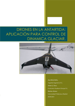 Drones En La Antartida