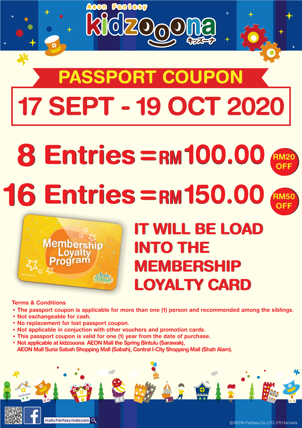 Passport Coupon 17 Sept - 19 Oct 2020