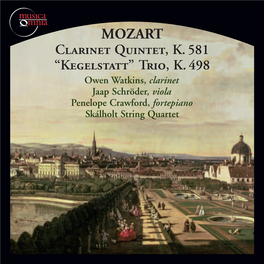 MOZART Clarinet Quintet, K.581