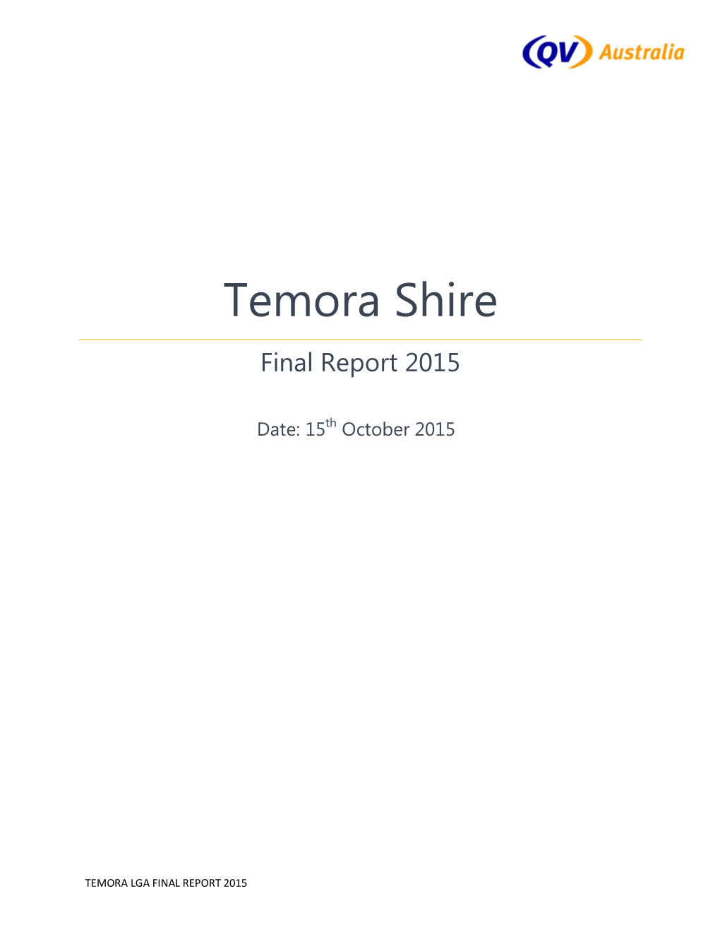 Temora Final Report 2015