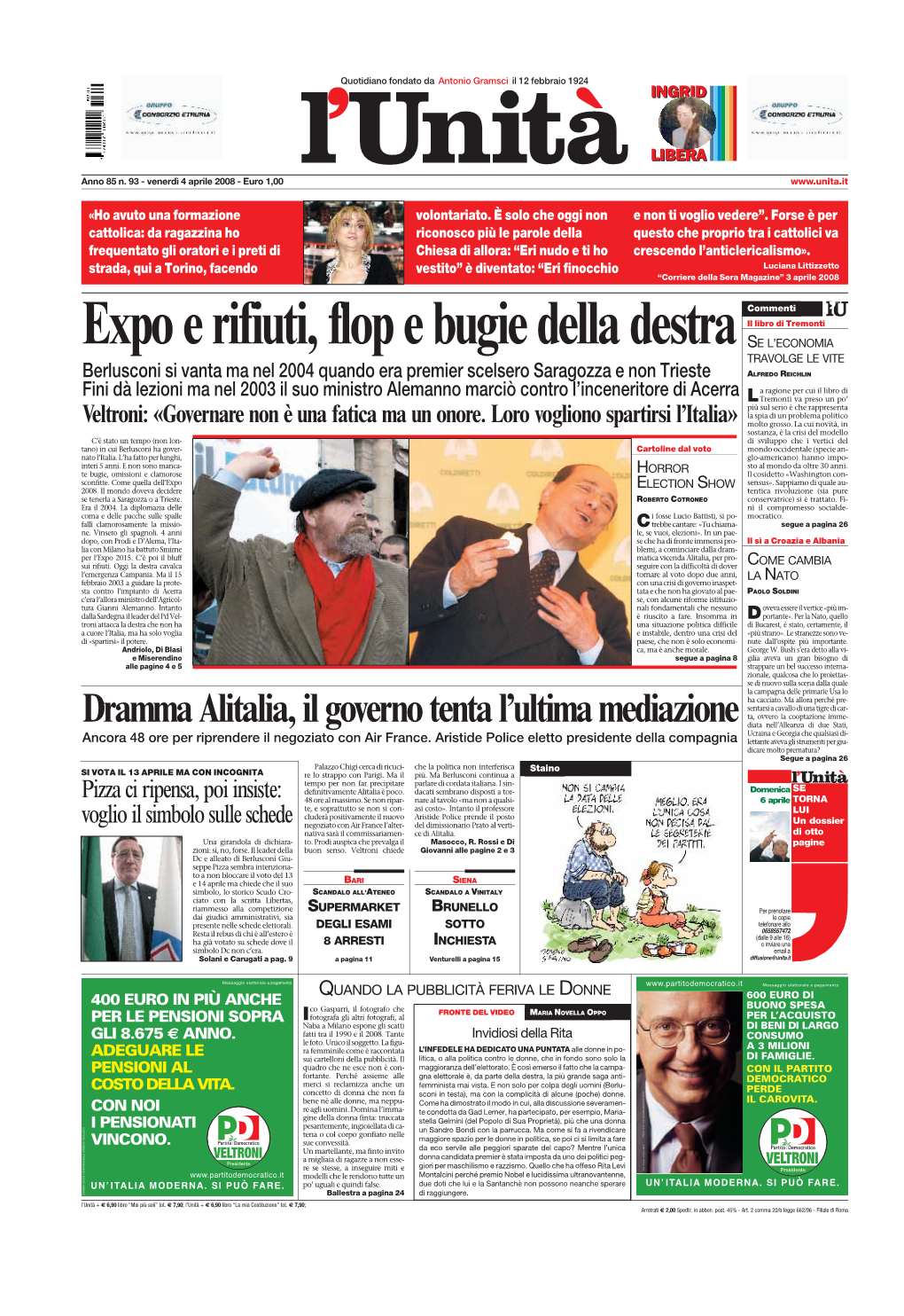 Drammaalitalia,Ilgovernotental