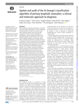 Update and Audit of the St George's Classification Algorithm of Primary