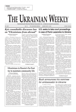 The Ukrainian Weekly 2003, No.18