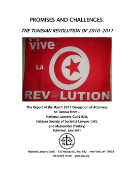 The Tunisian Revolution of 2010-2011