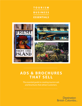 Ads & Brochures That Sell