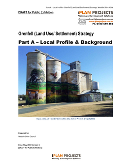 Grenfell (Land Use/ Settlement) Strategy Part a – Local Profile & Background