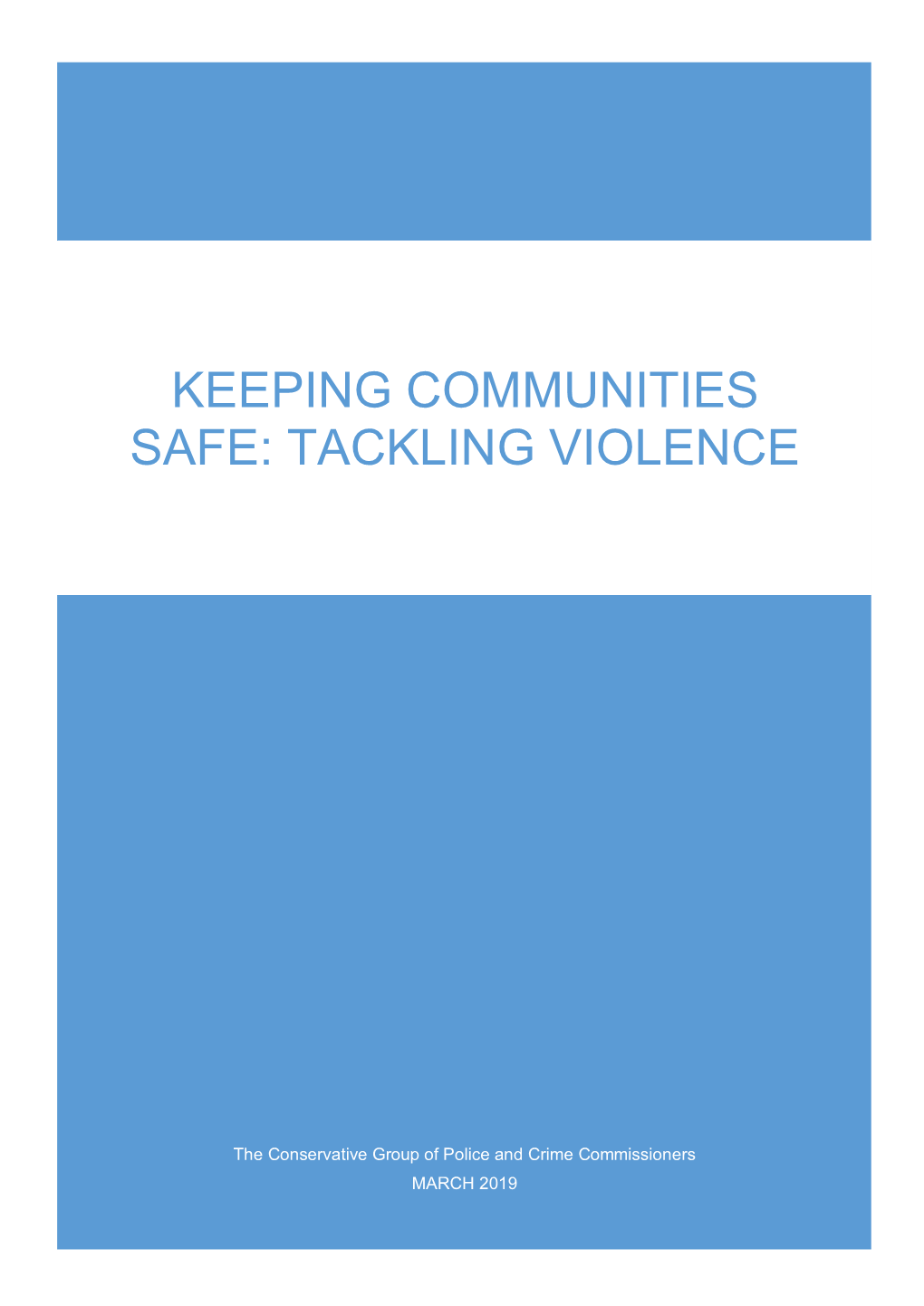 Tackling Violence