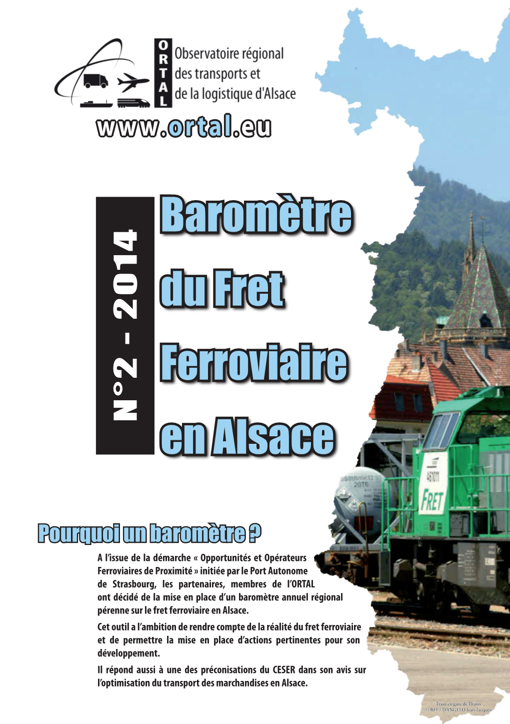 Baromètre Du Fret Ferroviaire En Alsace