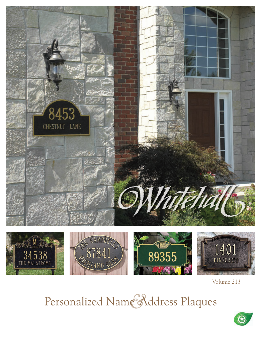 Personalized Name Address Plaques