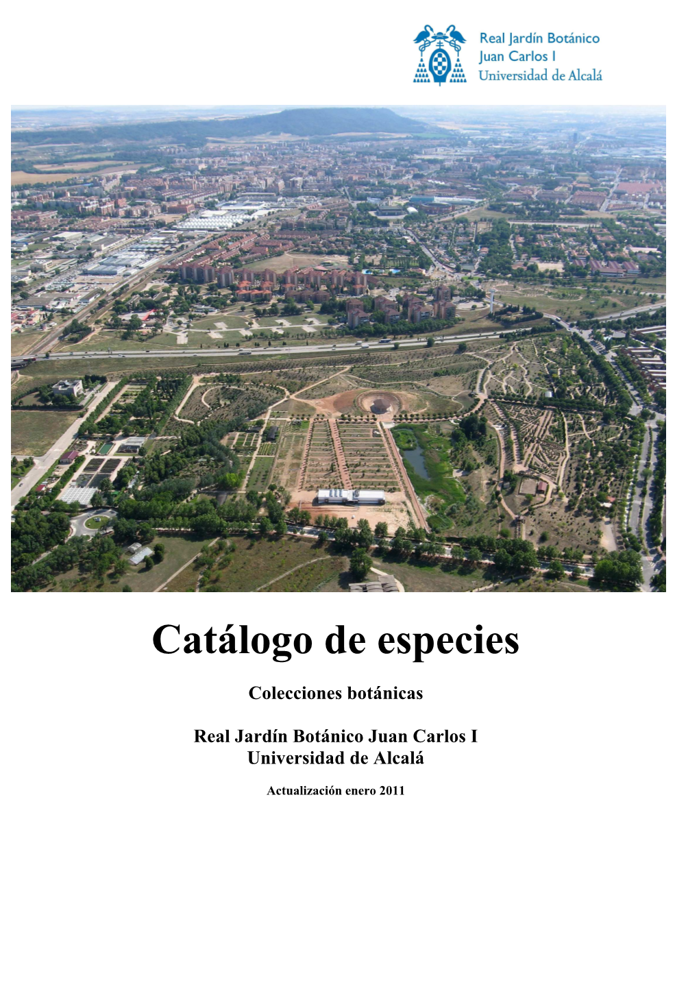 Catalogo De Especies 2011