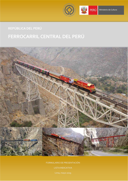 Ferrocarril Central Del Perú