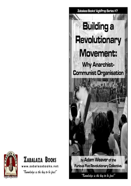 Building a Revolutionary Movement: Why Anarchist-Communist