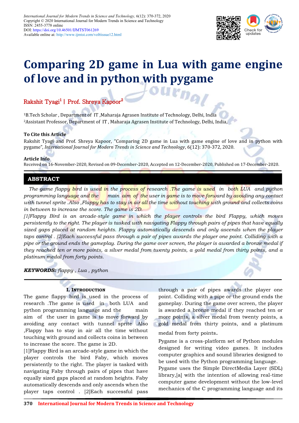 Comparing 2D Game in Lua with Game Engine of Love and in Python with Pygame