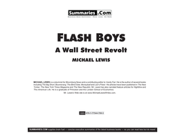 Flash Boys – Page 1