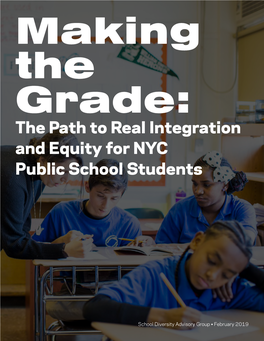 The Path to Real Integration and Equity for NYC Public School Students
