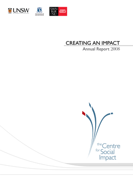 Creating an Impact Annual Report 2008 Our Investors