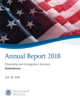 2018 USCIS Ombudsman Annual Report