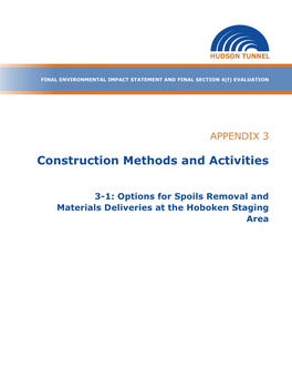 Construction Methods and Activities