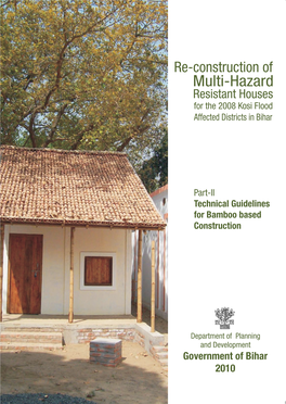 Multi-Hazard Resistant Houses for the 2008 Kosi Flood Affected Districts in Bihar