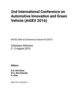 For Electric Vehicles (Evs) in Malaysia