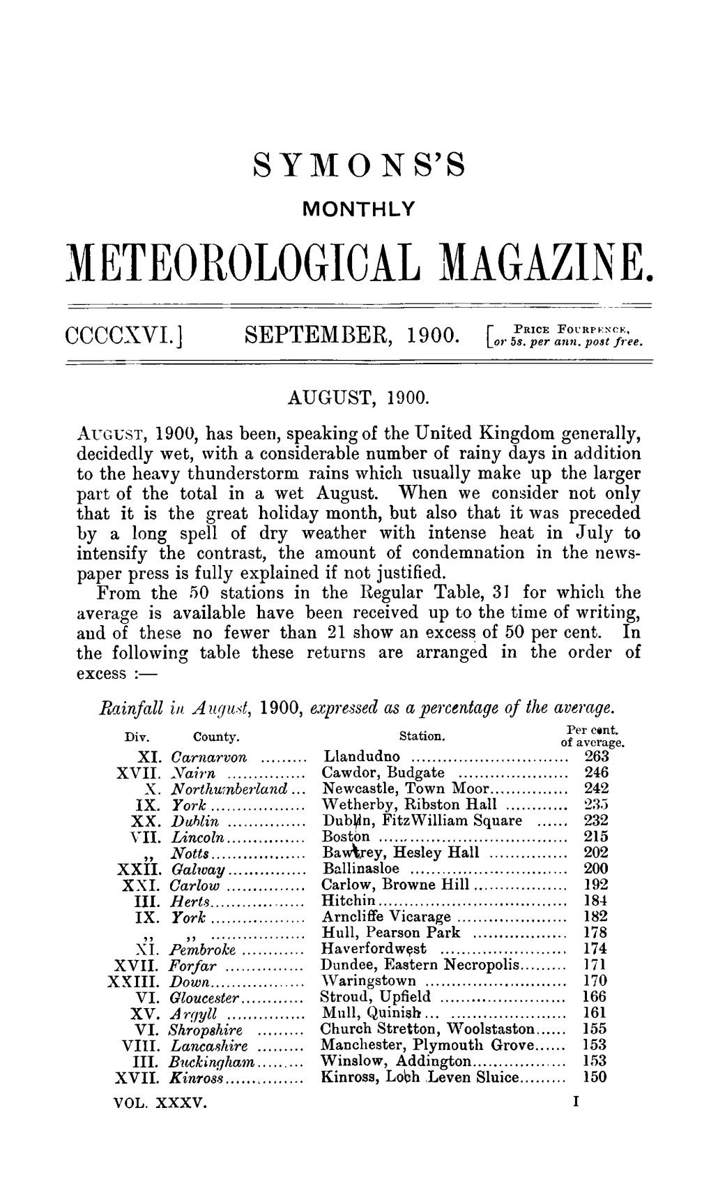 Meteorological Magazine