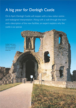 A Big Year for Denbigh Castle