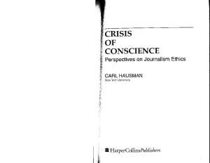 Crisis Conscience
