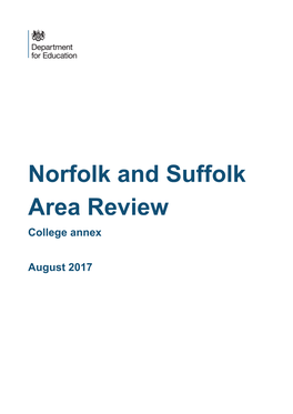 Norfolk and Suffolk Area Review College Annex