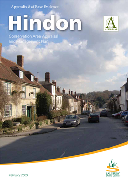 Hindon, Conservation Area Appraisal And