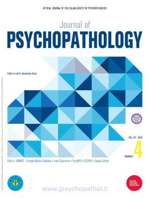 JOURNAL of PSYCHOPATHOLOGY Original Article 2018;24:193-203
