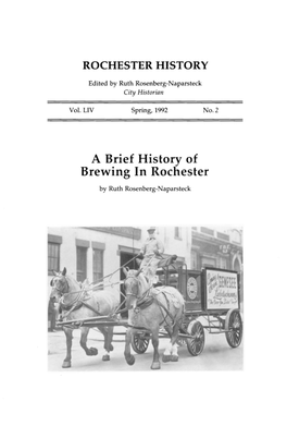 A Brief History of Brewing in Rochester