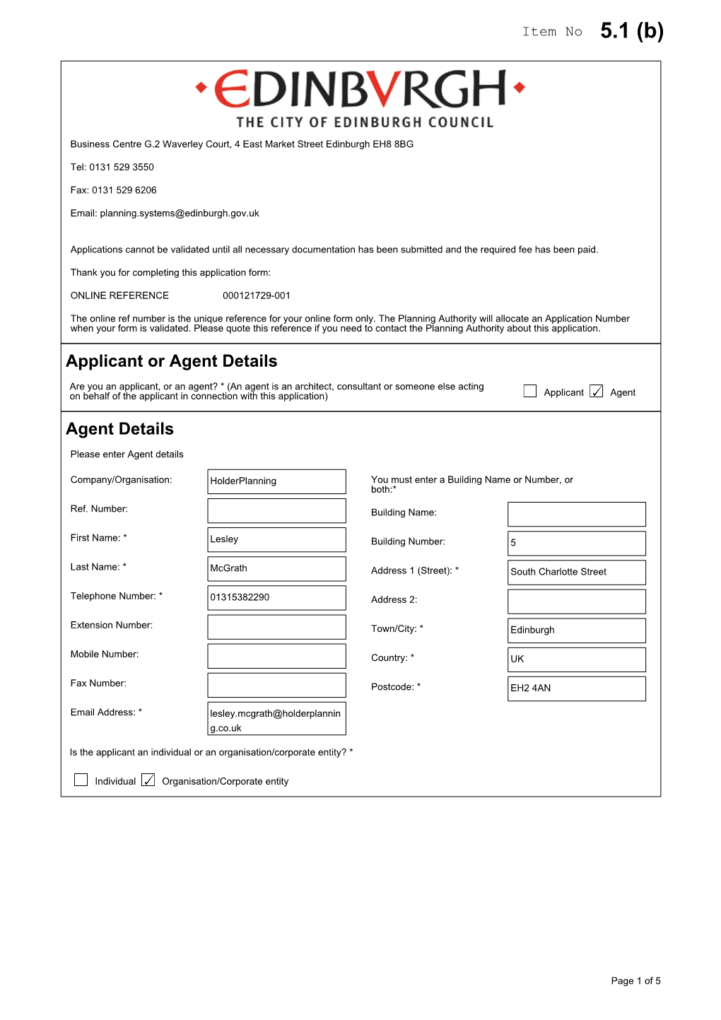 5.1 the Equalities Impact Has Been Assessed As Follows