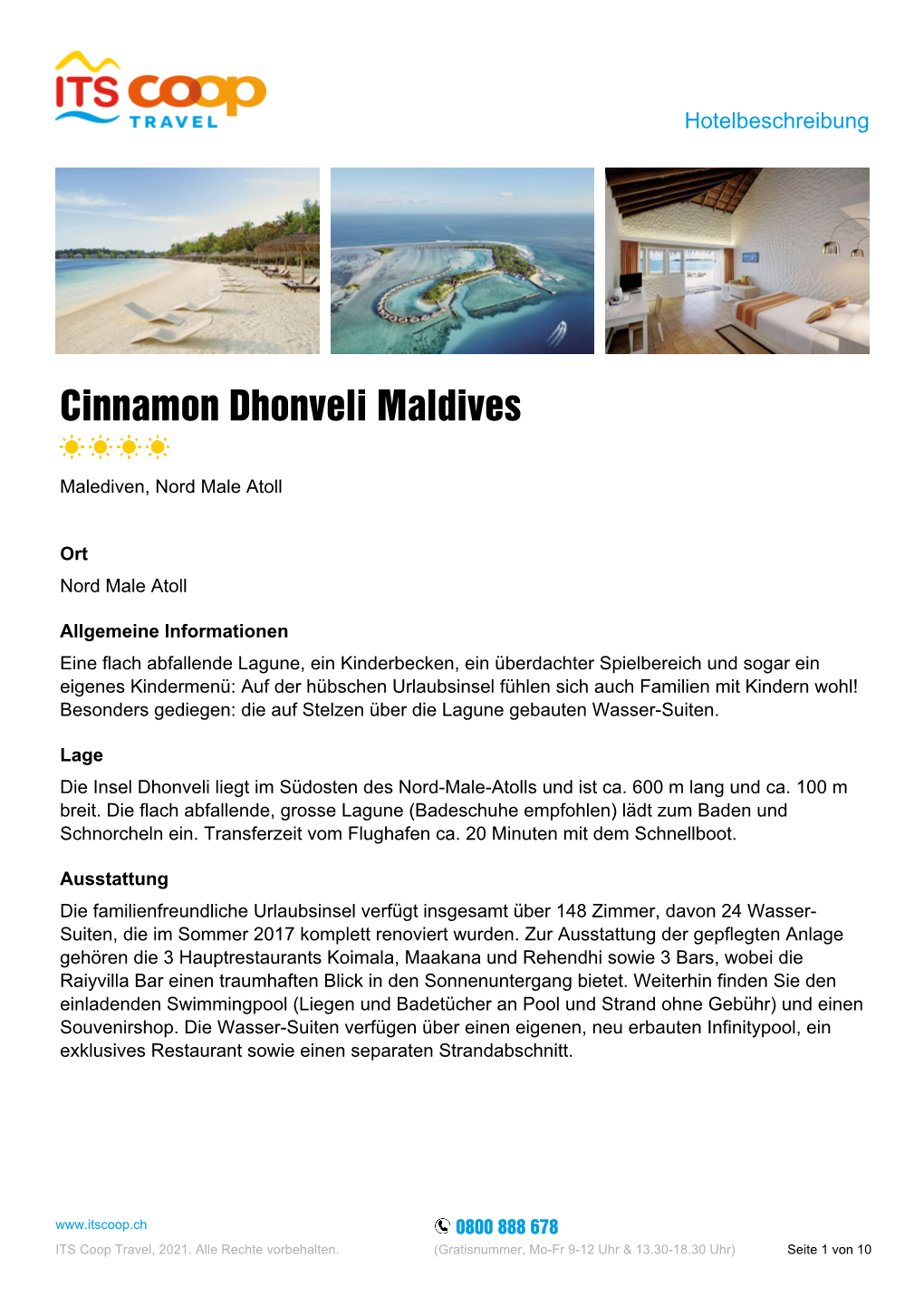 Cinnamon Dhonveli Maldives