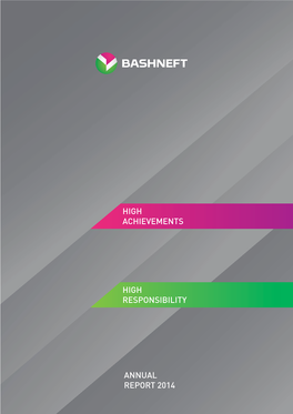 Bashneft. Annual Report 2014