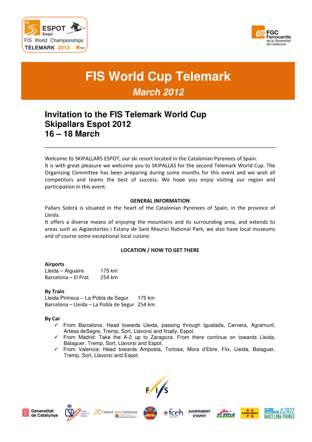 FIS World Cup Telemark March 2012