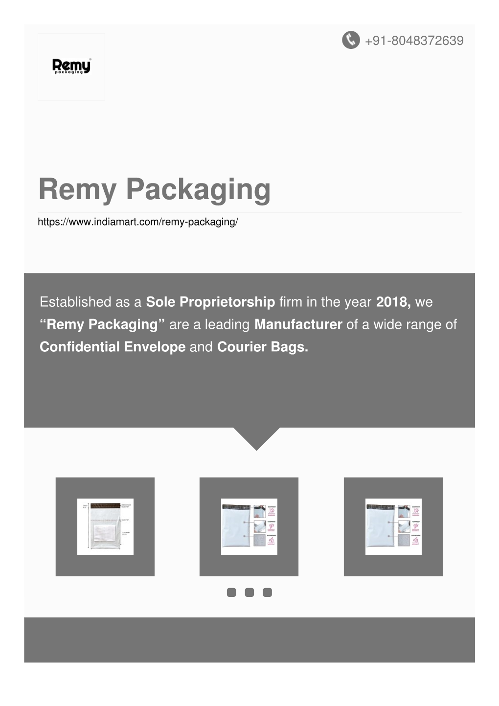Remy Packaging