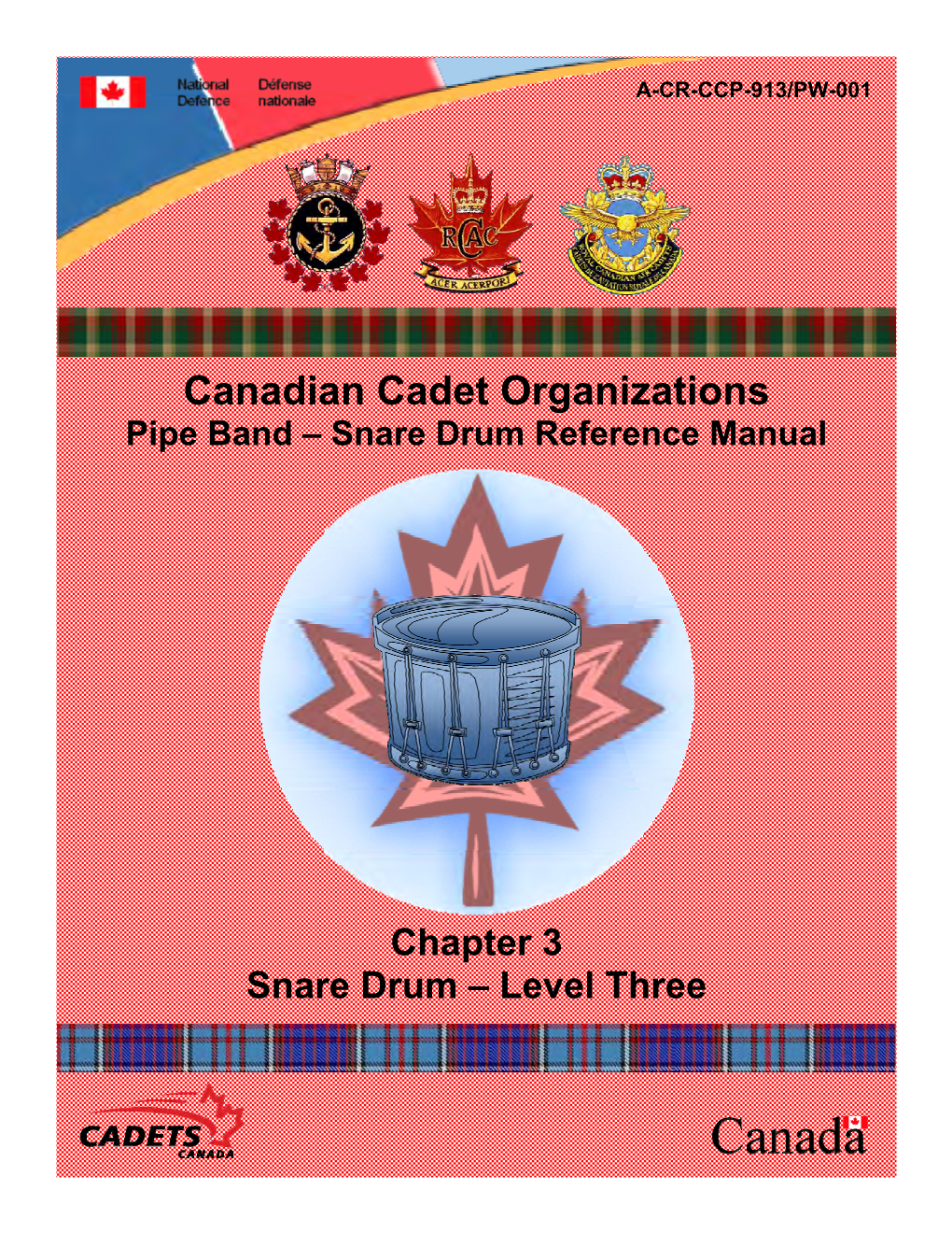 Pipe Band – Snare Drum Reference Manual