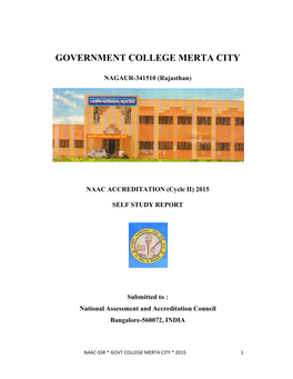 Government College Merta City