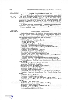 Concurrent Resolutions-Apr- 14,1954 [ 68 St At