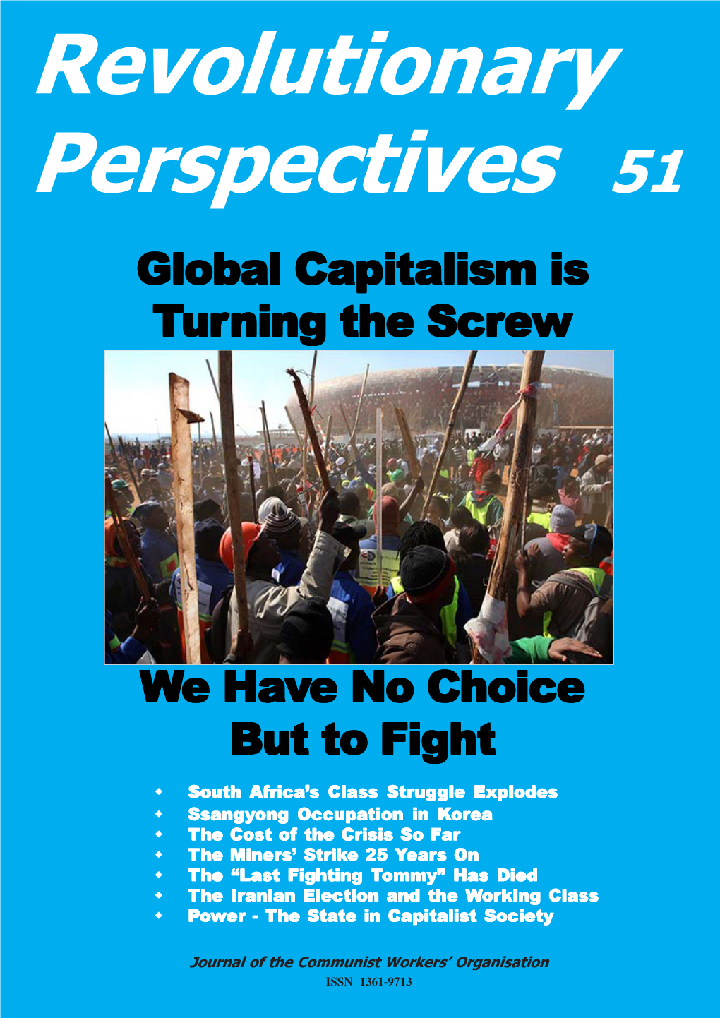 Revolutionary Perspectives 51 Globalglobal Capitalismcapitalism Isis Ttururningning Thethe Scrscreeww