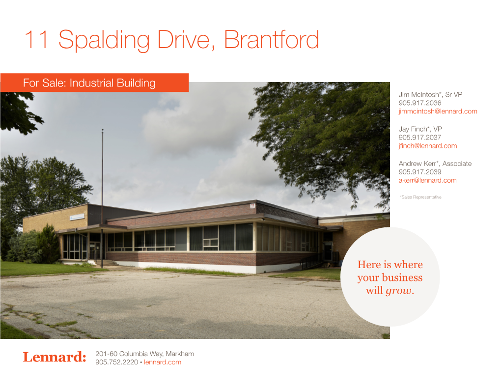 11 Spalding Drive, Brantford