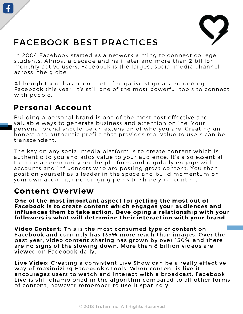 Facebook Best Practices