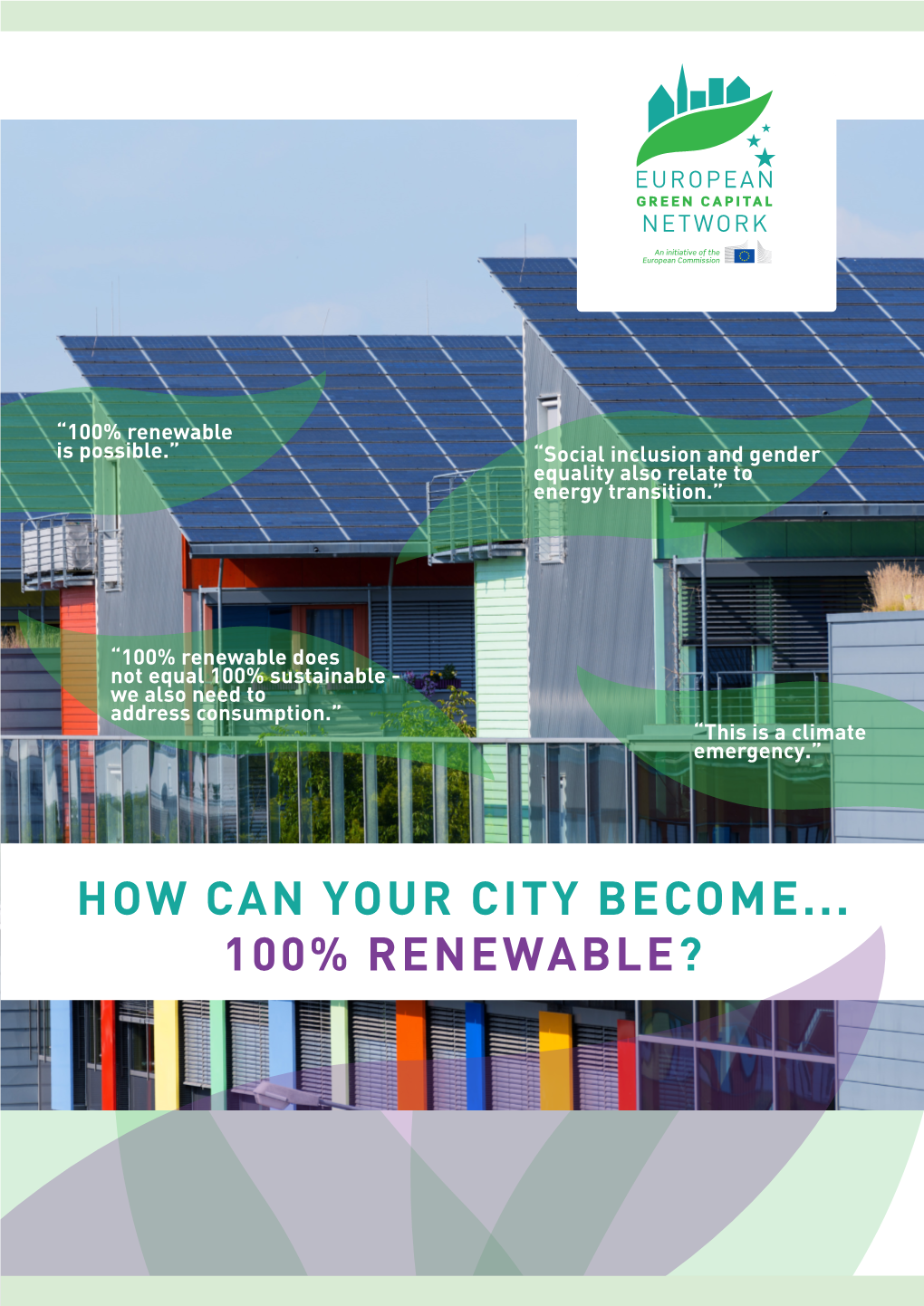 How Can Your City Become... 100% Renewable? Toolkit: How Can Your City Become