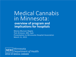 Medical Cannabis in Minnesota